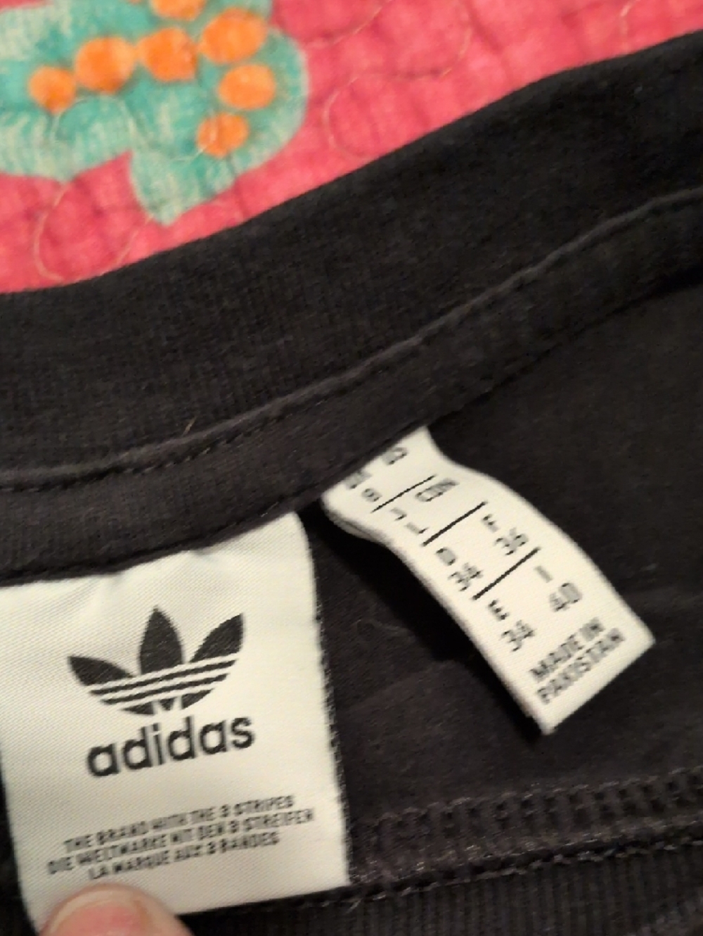 adidas Beige and Black Logo Tee Dress - Picture 2 of 4